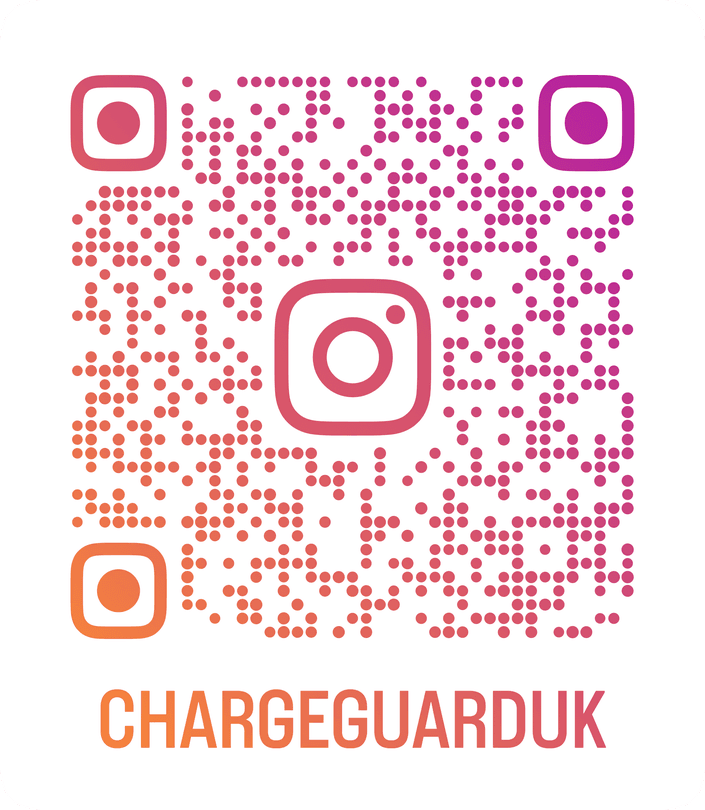 Instagram QR code for @chargeguarduk